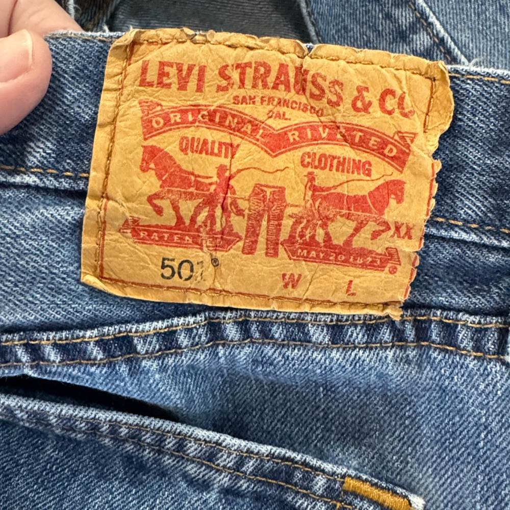 Men’s  501 Levi’s size 50 x 29 Levi jeans